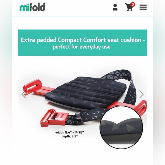 Mifold Booster Seat - Picture 3 of 8
